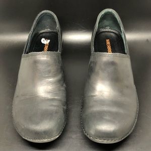 Merrell Black Performance Slip-On Clogs Shoes Size 8